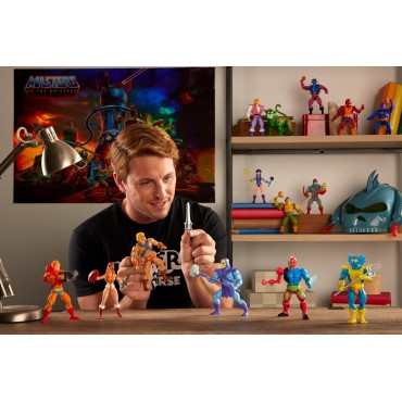 Figura Mer-Man Masters Of The Universe Origins Cartoon Articulada 14 cms