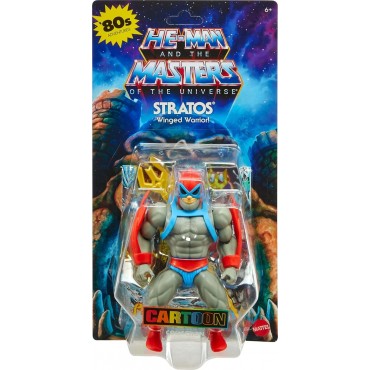 Figura Stratos Masters Of The Universe Origins Cartoon Articulada 14 cms