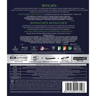 Bitelchús + Bitelchús Bitelchús [4K UHD,Blu-ray] (1988,2024) Beetlejuice + Beetlejuice Beetlejuice