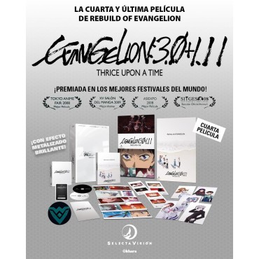 Evangelion: 3.0+1.01 Thrice Upon a Time (Edición coleccionista) [4K UHD,Blu-ray] (2021) Shin Evangerion Gekijoban