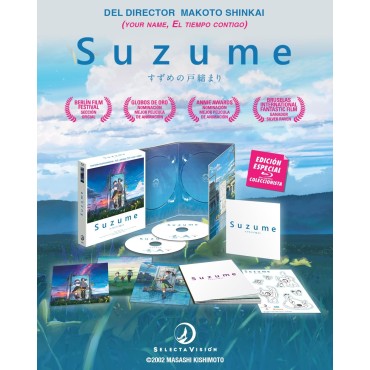 Suzume (Edición coleccionista) [Blu-ray,BSO] (2022) Suzume no tojimari