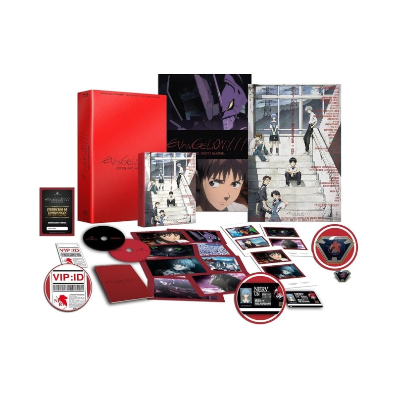 Evangelion 1.11 Your Are (NOT) Alone Película Coleccionista A4 [Bluray] [Blu-ray]