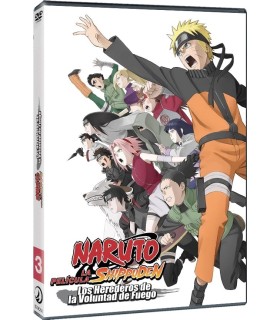 Naruto Shippuden La Película 3: Los Herederos de la Voluntad de Fuego [DVD]