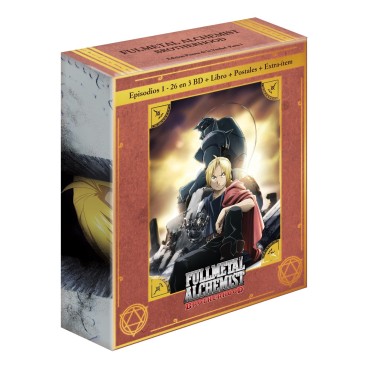 Fullmetal Alchemist Brotherhood. Box 1 (Ep. 1 al 26) [Blu-ray] (2009)