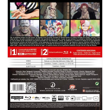 One Piece Film Red [4K UHD, Blu-ray]