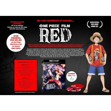 One Piece Film Red [4K UHD, Blu-ray]