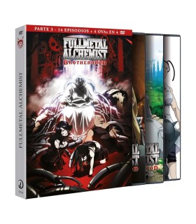 Fullmetal Alchemist: Brotherhood (Box 3. Episodios 51 a 64 + 4 OVA) [DVD] (2009)
