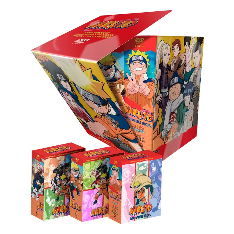 Naruto (Monster Box 2024. 45 DVD) [DVD] (2002)