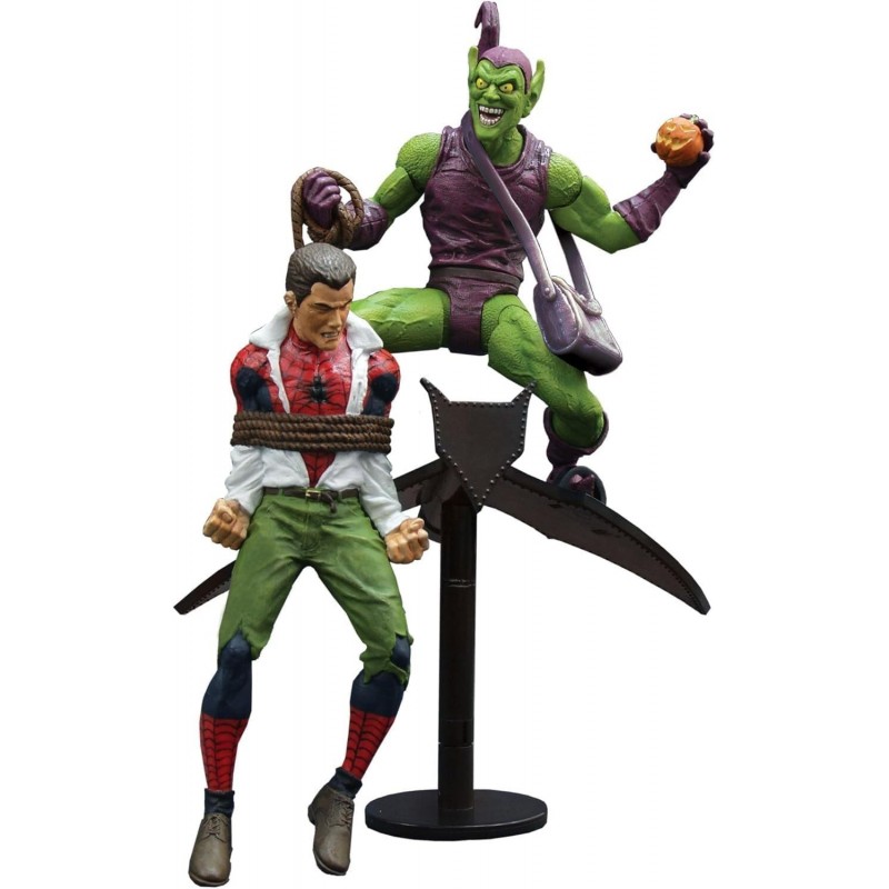 Figura Green Goblin Duende Verde Vs Spider-Man Marvel Articulada 18 cms