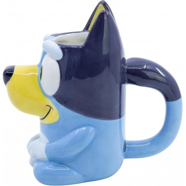 Taza 3D Bluey Cerámica 320 mls