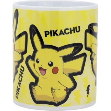 Taza Pikachu Pokémon Cerámica 325 mls