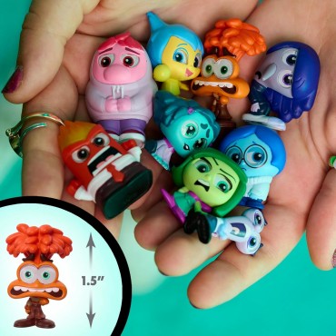 Set 9 Figuras Doorables Inside Out 2 Disney Pixar