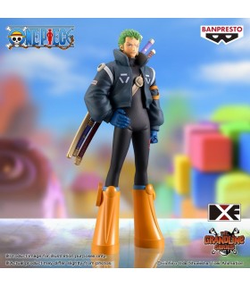 Figura Roronoa Zoro Egghead The Grandline Series One Piece 17 cms