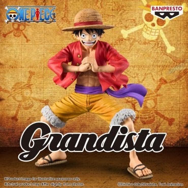 Figura Monkey D. Luffy Grandista One Piece 21 cms