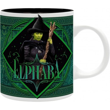 Taza Elphaba Make Your Own Magic Wicked Cerámica 320 mls