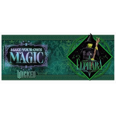 Taza Elphaba Make Your Own Magic Wicked Cerámica 320 mls