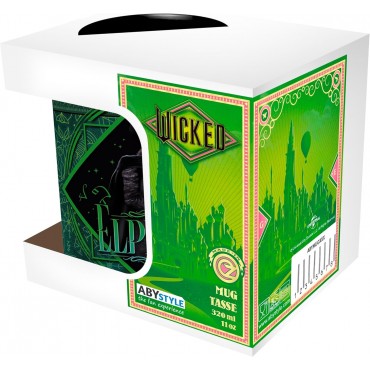 Taza Elphaba Make Your Own Magic Wicked Cerámica 320 mls