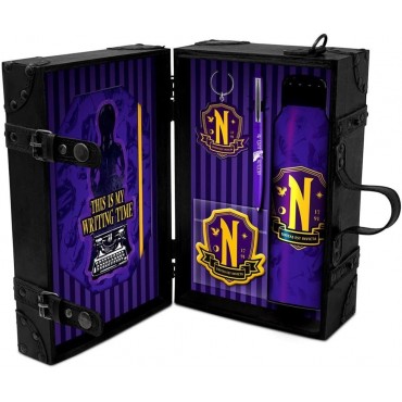 Set Regalo Baúl Academia Nevermore Wednesday