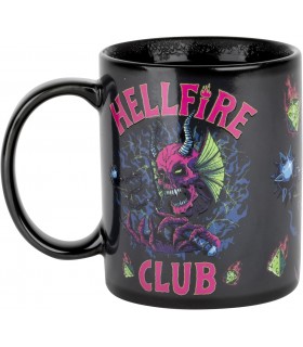 Taza Térmica Club Hellfire Stranger Things Cerámica 330 mls