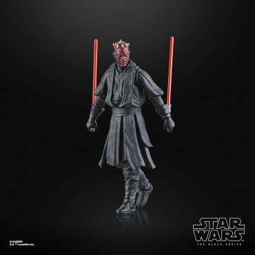 Figura Darth Maul Star Wars The Phantom Menace The Black Series Articulada 15 cms