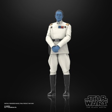 Figura Grand Admiral Thrawn Star Wars Ahsoka The Black Series Articulada 15 cms