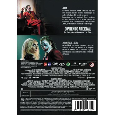 Joker + Joker: Folie À Deux [DVD] (2019,2014)