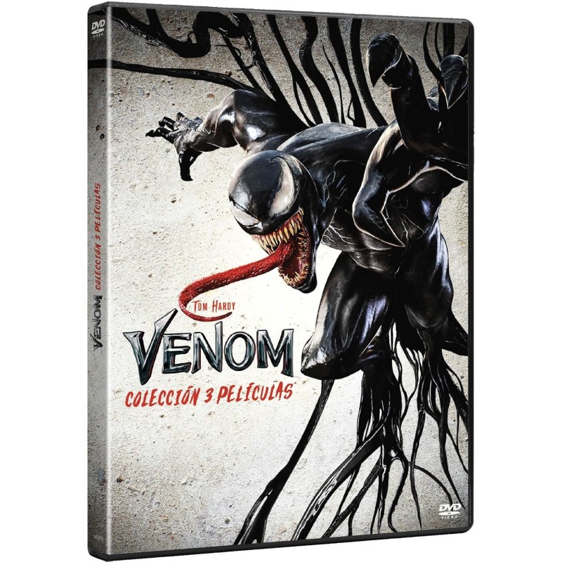 Venom + Venom: Habrá Matanza + Venom: El Último Baile [DVD] (2018,2021,2024) Venom + Venom: Let There Be Carnage + Venom: The La