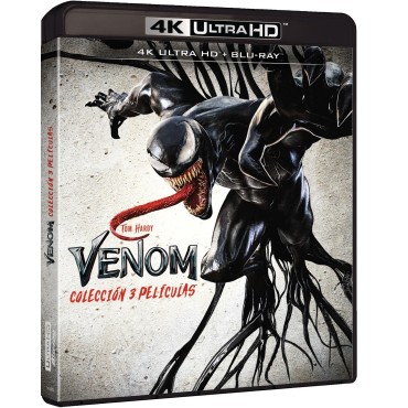 Venom + Venom: Habrá Matanza + Venom: El Último Baile [4K UHD, Blu-ray] (2018,2021,2024) Venom + Venom: Let There Be Carnage + V