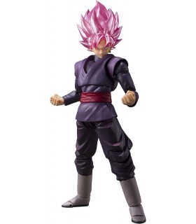 Figura Goku Black Super Saiyan Rosé Dragon Ball Super SH Figuarts Articulada 14 cms