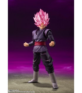 Figura Goku Black Super Saiyan Rosé Dragon Ball Super SH Figuarts Articulada 14 cms