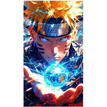 Placa Decorativa Naruto Legado Metálica Cuadro Póster HD