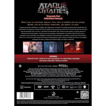 Ataque A Los Titanes (Los capítulos finales) [DVD] (2023) Shingeki no Kyojin