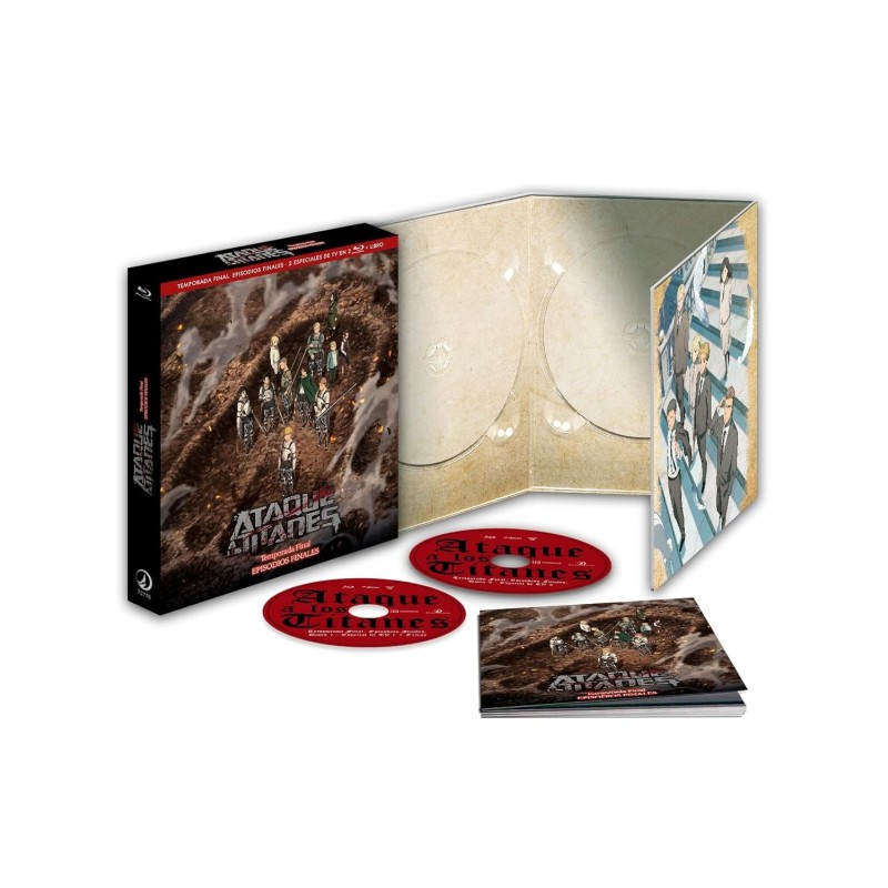 Ataque a los Titanes (Los capítulos finales) [Blu-ray] (2023) Shingeki no Kyojin
