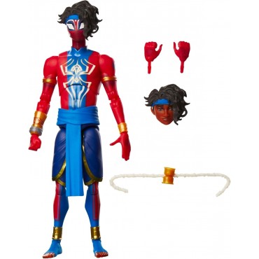 Figura Pavitr Prabhakar Spiderman Across The Spiderverse Articulada 15 cms