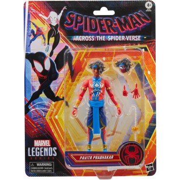 Figura Pavitr Prabhakar Spiderman Across The Spiderverse Articulada 15 cms