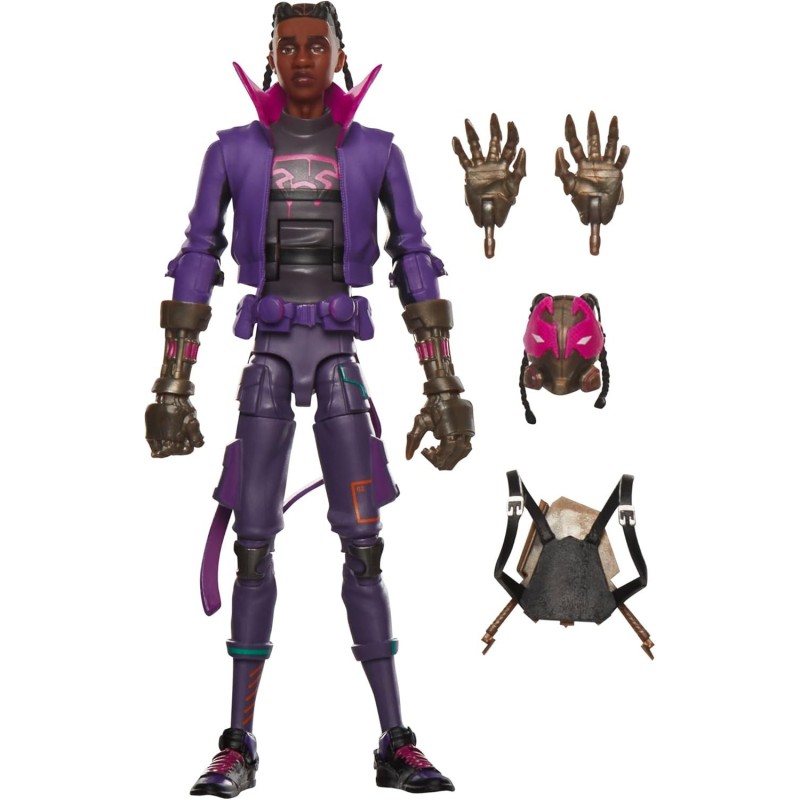 Figura Miles G Morales Spiderman Across The Spiderverse Articulada 15 cms