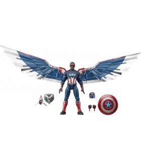 Figura Capitan America Legends Series Capitan America: Brave New World Marvel Studios 15 cms