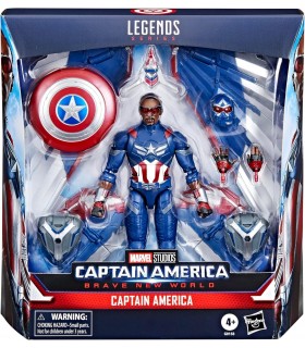 Figura Capitan America Legends Series Capitan America: Brave New World Marvel Studios 15 cms