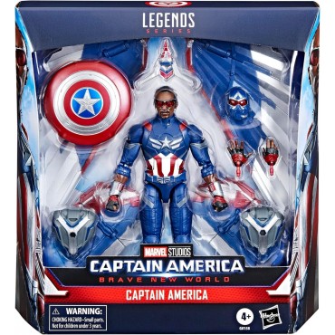 Figura Capitan America Legends Series Capitan America: Brave New World Marvel Studios 15 cms