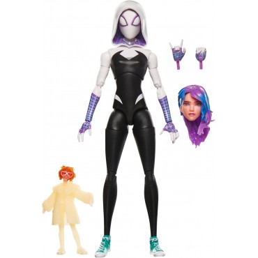 Figura Spider-Gwen Spider-Man Across the Spider-Verse Marvel Legends Series 15 cms