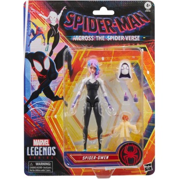 Figura Spider-Gwen Spider-Man Across the Spider-Verse Marvel Legends Series 15 cms