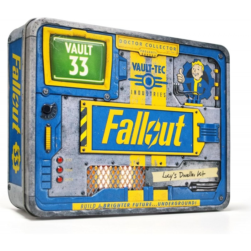 Caja Metalica Fallout Vault 33 Kit de Lucy Dweller Doctor Collector