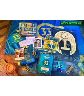 Caja Metalica Fallout Vault 33 Kit de Lucy Dweller Doctor Collector
