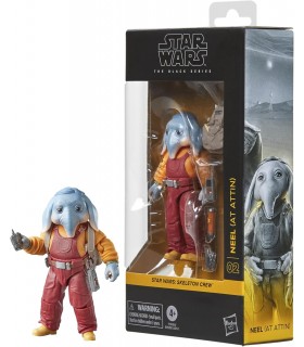 Figura Neel (AT ATTIN) Star Wars Skeleton Crew Articulada 13 cms
