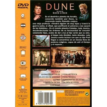 Dune (Internacional) [DVD] (1984)