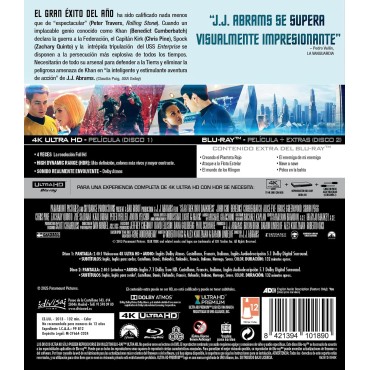 Star Trek: En La Oscuridad [4K UHD,Blu-ray] (2013) Star Trek Into Darkness