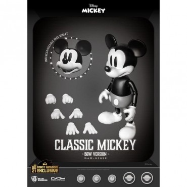 Figura Mickey Mouse Clásico Classic B&W Version Edición Limitada 16,5 cms
