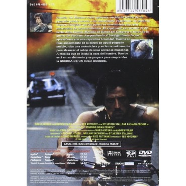 RAMBO - ACORRALADO DVD