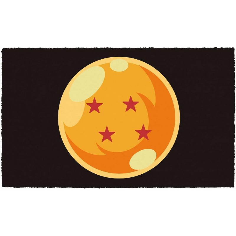 Felpudo Bola de Dragón 4 Estrellas Dragon Ball 60 x 40 cms