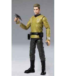 Figura Capitán Kirk Exquisite Mini Star Trek 2009 Articulada 10 cms
